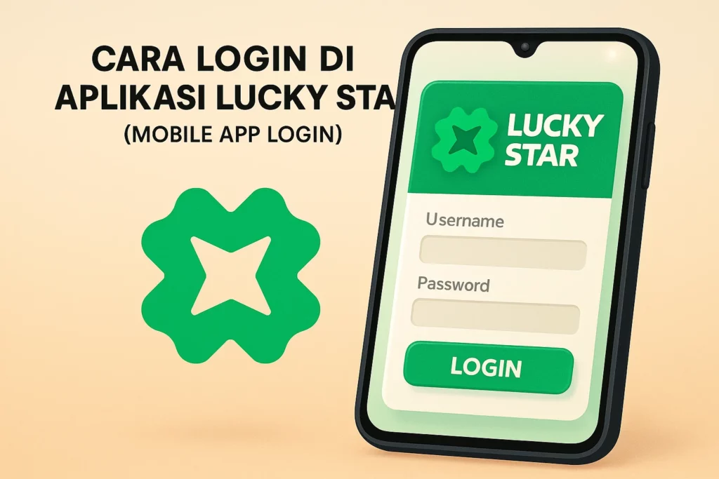 Cara Login di Aplikasi Lucky Star
Masuk akun Anda dan mulai bermain sekarang