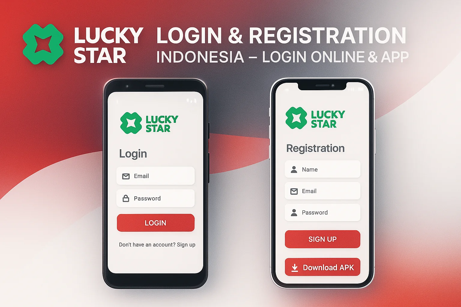 Login & Registrasi Lucky Star Indonesia Masuk cepat, daftar mudah, main tanpa batas
